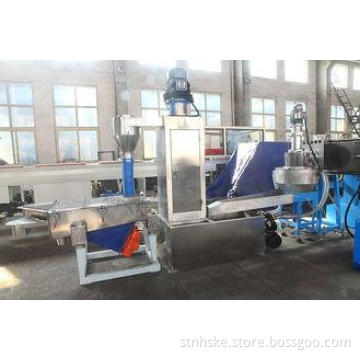 PET Granulation Line Dewater Machine For Plastic Granules M